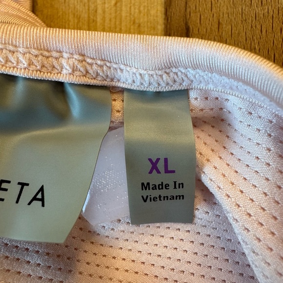 ATHLETA XL Women’s Hidden Agenda Tank Top Pink Built in Sports Bra - Picture 7 of 9